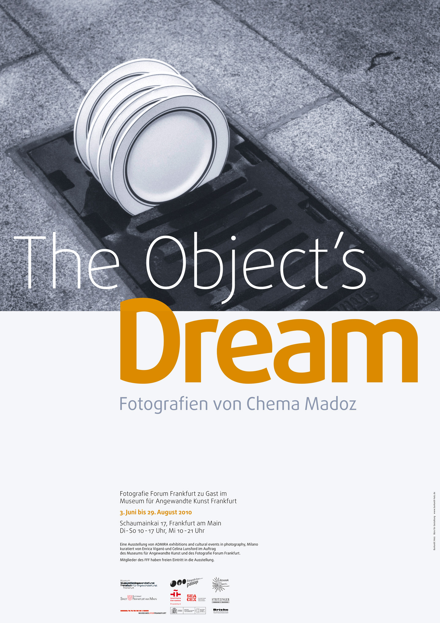Ausstellungsplakat The Object’s Dream