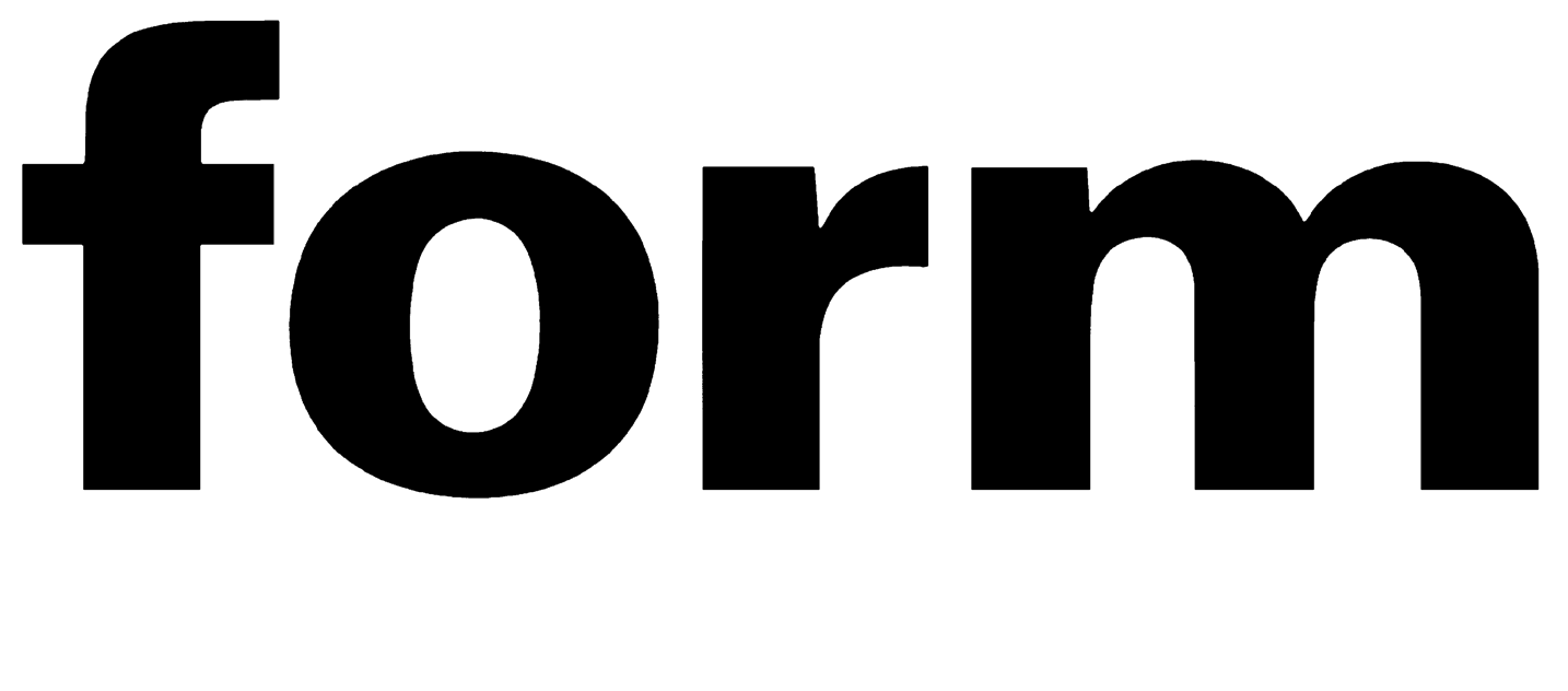 form – Logo der Zeitschrift für Gestaltung