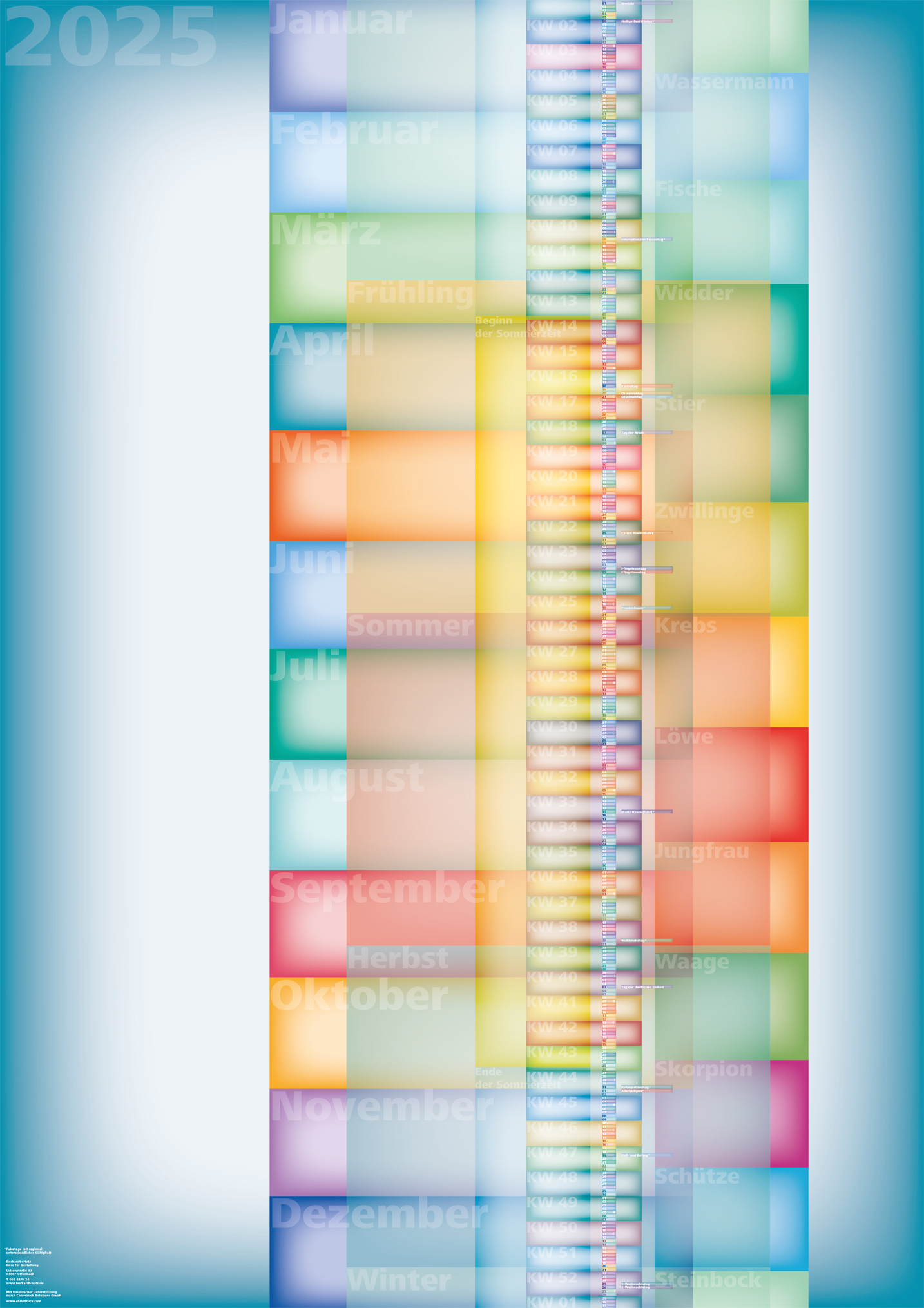 Burkardt + Hotz Kalender 2025